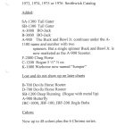 1973-1976 Info for Chart
