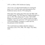 1979 Info for Chart