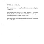 1985 Info for Chart
