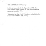 1989 - 1990 Info for Chart
