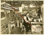 This is Jack putting finished lures in the early Top-N-Bottom boxes.