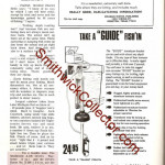 Mentions the A-100 Devils Warhorse, B-200 Devils Horse..... Best muesli surface baits ever... (Also see page 35 for continuation of this article.)