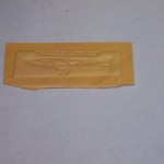 This is a Printers Proof Item that was used to print Ads or Color Charts. It is for the A-1000 Devels Warhorse. it is 1" x 3" and is made of a heavy paper like material.