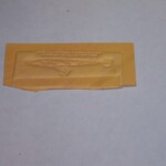 This is a Printers Proof Item that was used to print Ads or Color Charts. It is for the A-1000 Devels Warhorse. it is 1" x 3" and is made of a heavy paper like material.