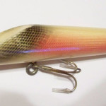 Top-N-Bottom lure. This is an unusual size (3 7/8') in an un-known color.